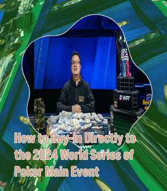 2024 wsop main event dates